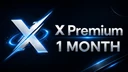 X Premium 月卡充值1个月